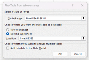 Pivot-table
